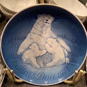 6” Royal Copenhagen Porcelain Plate - 1974